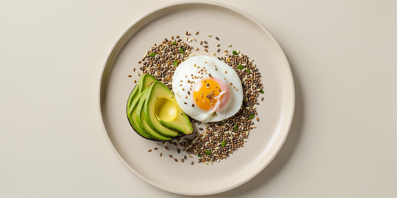 Balanced breakfast from Kalori Seimbang